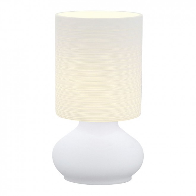 EGLO 13955 | Leonor Eglo asztali lámpa vezeték kapcsoló 1x E27 fehér