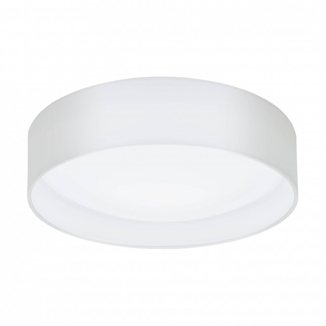 EGLO 31588 | Eglo-Pasteri-W Eglo mennyezeti lámpa kerek 1x LED 950lm 3000K matt fehér, matt nikkel