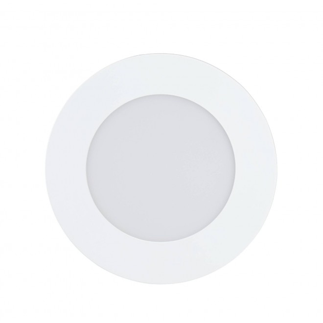 EGLO 32737 | EGLO-Connect-Fueva Eglo beépíthető okos világítás LED panel kerek szabályozható fényerő, állítható színhőmérséklet, színváltós, távirányítható Ø120mm 1x LED 700lm 2700 <-> 6500K fehér