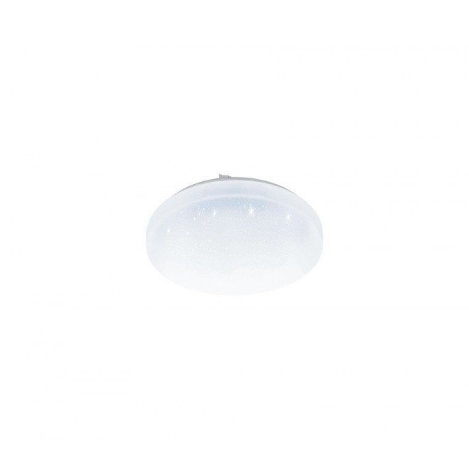 EGLO 33604 | Frania-S Eglo fali, mennyezeti lámpa kerek 1x LED 1100lm 4000K fehér, kristály hatás