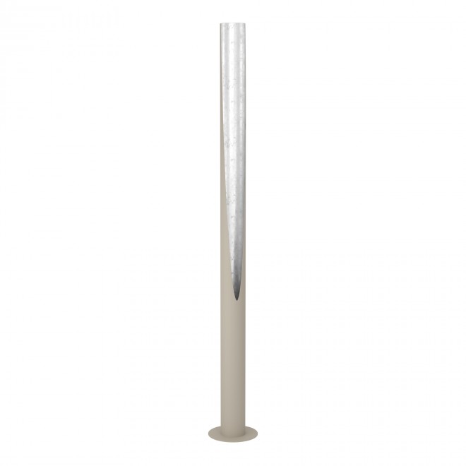 EGLO 390283 | Jabaloyas-Prebone Eglo álló lámpa 180cm taposókapcsoló 1x GU10 540lm 3000K homokszín, ezüst