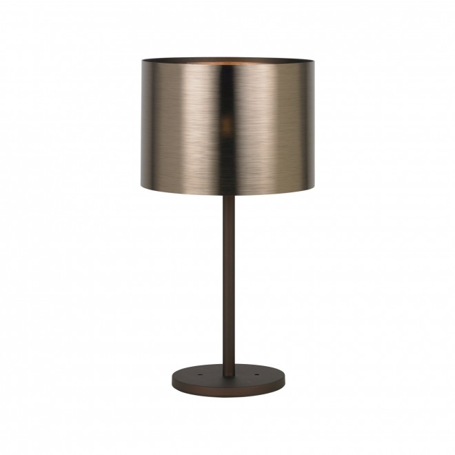 EGLO 39394 | Saganto Eglo asztali lámpa 66cm vezeték kapcsoló 1x E27 barna, réz