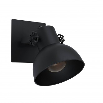 EGLO 43431 | Barnstaple Eglo spot lámpa elforgatható alkatrészek 1x E27 fekete