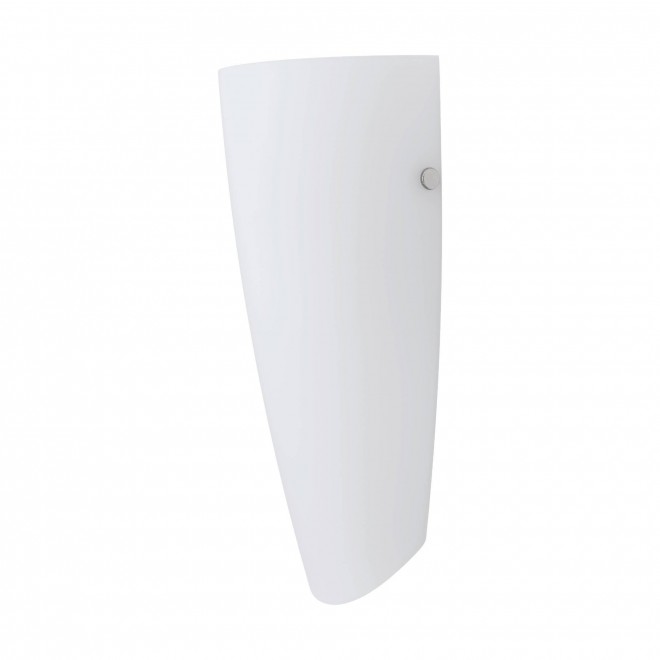 EGLO 83119 | Nemo Eglo fali lámpa 1x E27 matt nikkel, fehér, matt opál