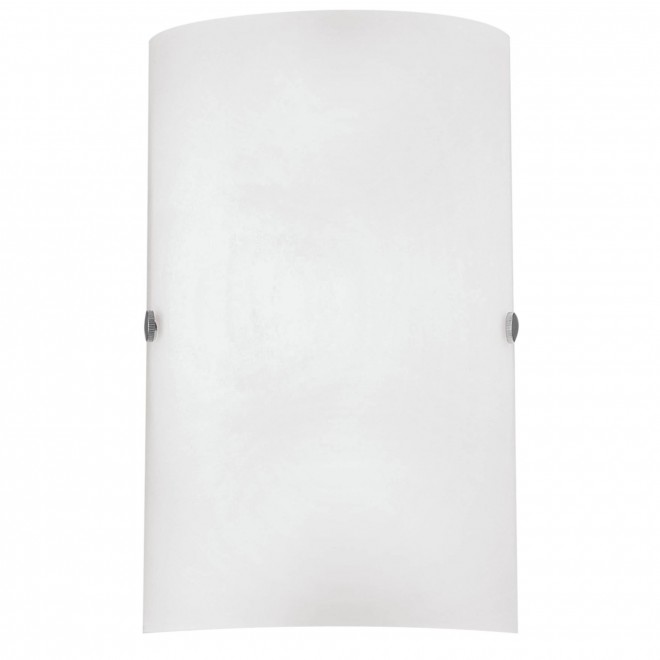 EGLO 85979 | Troy3 Eglo fali lámpa 1x E14 matt nikkel, fehér, szatén