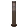 EGLO 900986 | Helsinki Eglo álló lámpa 45cm mozgásérzékelő 1x E27 IP44 rozsdabarna, áttetsző fekete