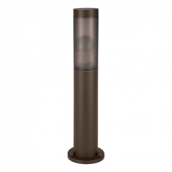 EGLO 900986 | Helsinki Eglo álló lámpa 45cm mozgásérzékelő 1x E27 IP44 rozsdabarna, áttetsző fekete