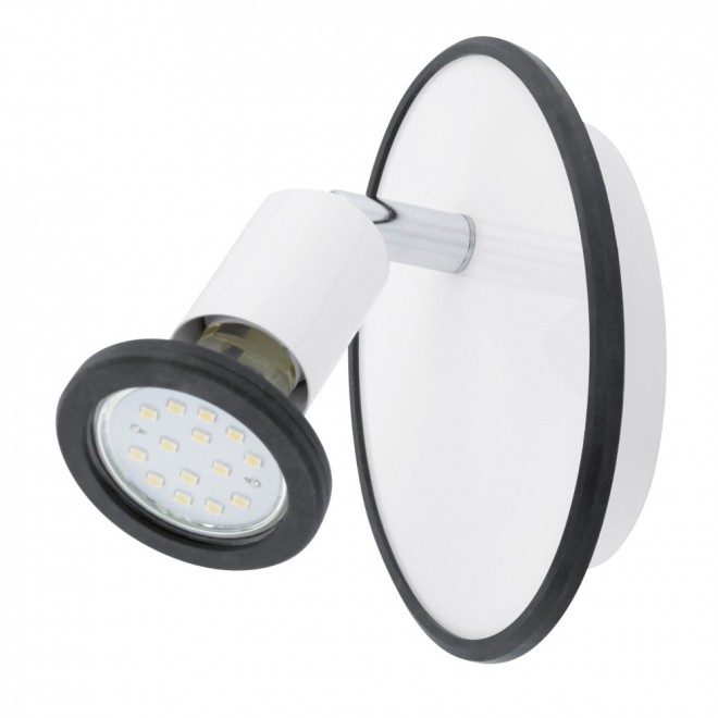 EGLO 94171 | Modino Eglo spot lámpa elforgatható alkatrészek 1x GU10 240lm 3000K fehér, króm, színes