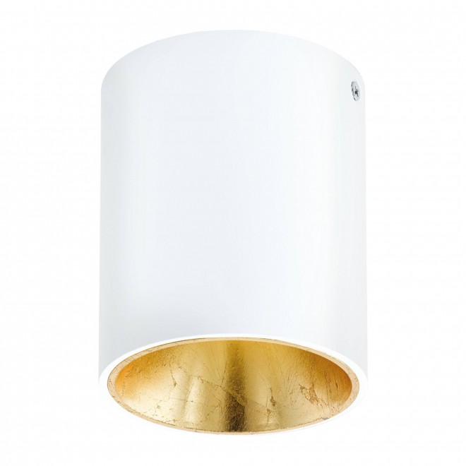 EGLO 94503 | Polasso Eglo mennyezeti lámpa henger 1x LED 340lm 3000K fehér, arany