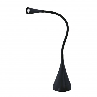 EGLO 94677 | Snapora Eglo asztali lámpa 48,5cm fényerőszabályzós érintőkapcsoló flexibilis, szabályozható fényerő 1x LED 330lm 3000K fekete
