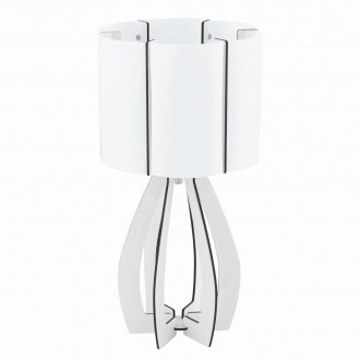 EGLO 94948 | Tindori Eglo asztali lámpa 45cm vezeték kapcsoló 1x E27 fehér