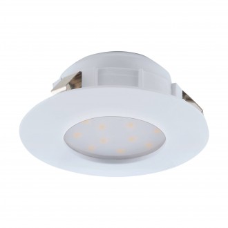EGLO 95817 | Pineda Eglo beépíthető lámpa kerek Ø78mm 1x LED 500lm 3000K IP44/20 fehér