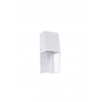 EGLO 95991 | Servoi Eglo fali lámpa 1x LED 320lm 3000K IP44 fehér, áttetsző
