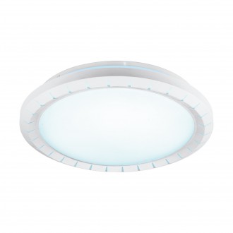 EGLO 97039 | Gusama Eglo mennyezeti lámpa impulzus kapcsoló szabályozható fényerő, állítható színhőmérséklet 1x LED 1800lm 2700 - 4000 - 5000K fehér