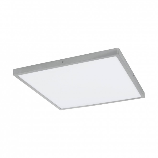 EGLO 97278 | Fueva-1 Eglo fali, mennyezeti LED panel négyzet szabályozható fényerő 1x LED 2900lm 4000K ezüst, fehér