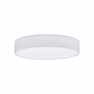 EGLO 97615 | Eglo-Pasteri-W Eglo mennyezeti lámpa kerek 5x E27 matt fehér, nikkel