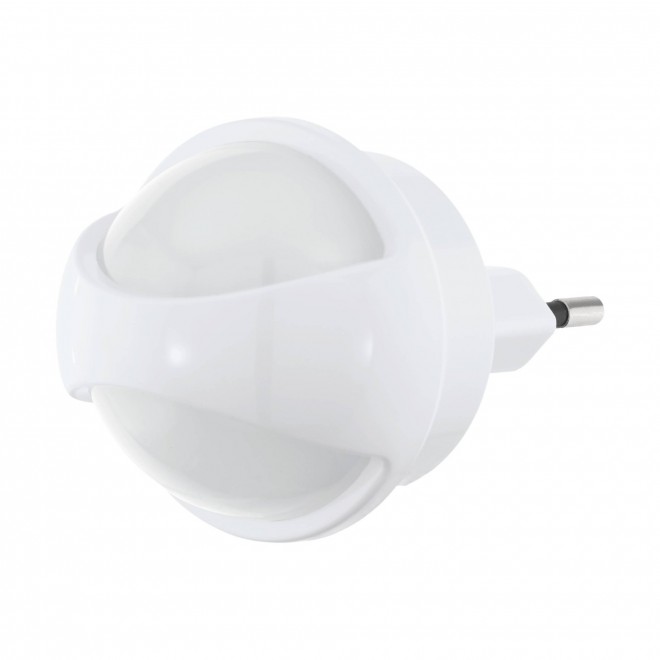 EGLO 97933 | Tineo Eglo irányfény lámpa fényérzékelő szenzor - alkonykapcsoló konnektorlámpa 1x LED 3lm 3000K fehér