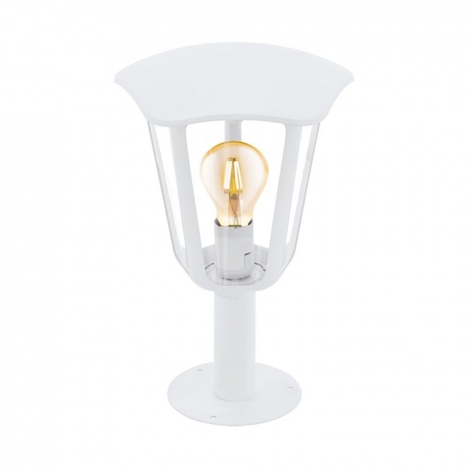 EGLO 98117 | Monreale Eglo álló lámpa 33,5cm 1x E27 IP44 fehér, átlátszó