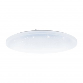 EGLO 98237 | EGLO-Access-Frania Eglo mennyezeti Access lámpa kerek távirányító szabályozható fényerő, állítható színhőmérséklet, időkapcsoló, éjjelifény 1x LED 3300lm 2700 <-> 6500K fehér, kristály hatás