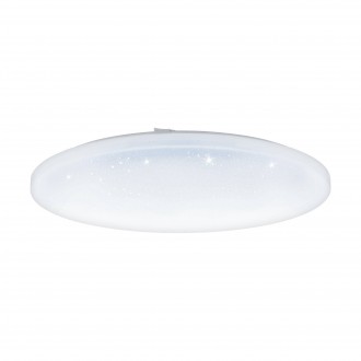 EGLO 98448 | Frania-S Eglo mennyezeti lámpa kerek 1x LED 5700lm 3000K fehér, kristály hatás