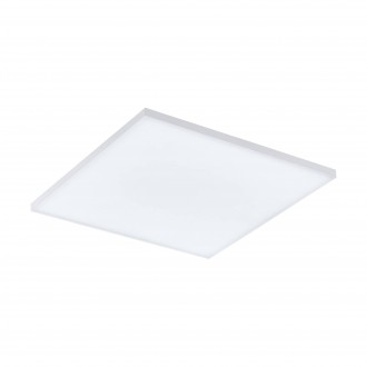 EGLO 98902 | Turcona Eglo mennyezeti LED panel - edgelight négyzet 1x LED 2600lm 4000K fehér, szatén