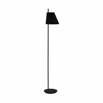EGLO 99015 | Estaziona Eglo álló lámpa 150cm taposókapcsoló 1x E27 fekete