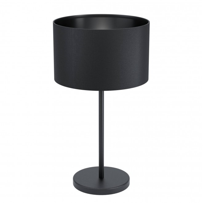 EGLO 99045 | Eglo-Maserlo-B Eglo asztali lámpa 41,5cm vezeték kapcsoló 1x E27 fekete