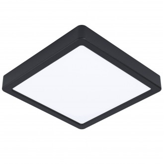 EGLO 99256 | Fueva-5 Eglo fali, mennyezeti LED panel négyzet 1x LED 2000lm 4000K fekete, fehér