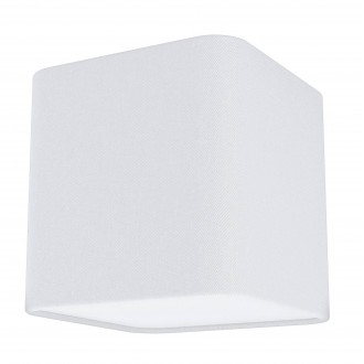 EGLO 99299 | Eglo-Pasteri-W Eglo mennyezeti lámpa - Posaderra négyzet 1x E27 fehér