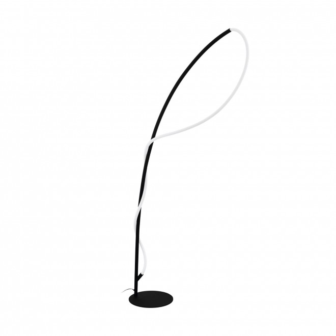 EGLO 99384 | Egidonella Eglo álló lámpa 160cm taposókapcsoló 1x LED 2750lm 3000K fekete, fehér