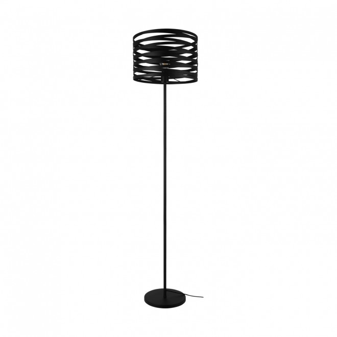 EGLO 99507 | Cremella Eglo álló lámpa 151cm taposókapcsoló 1x E27 fekete
