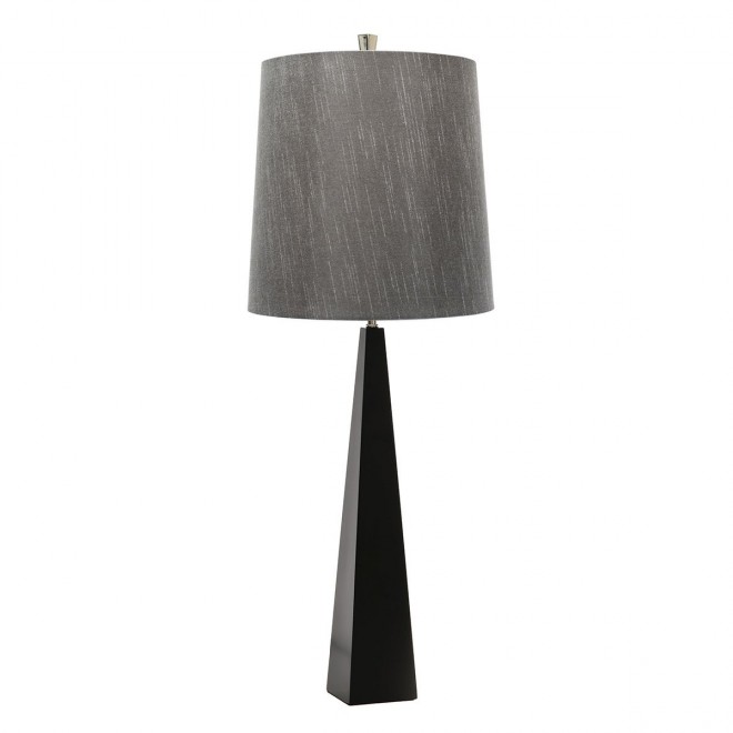 ELSTEAD ASCENT-TL-BLK | Ascent Elstead asztali lámpa 79cm kapcsoló 1x E27 fekete, sötétszürke