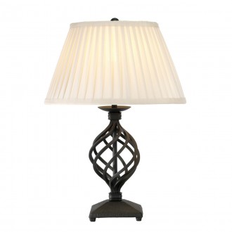 ELSTEAD BELFRY-TL | Belfry-EL Elstead asztali lámpa 29cm kapcsoló 1x E14 fekete, elefántcsont