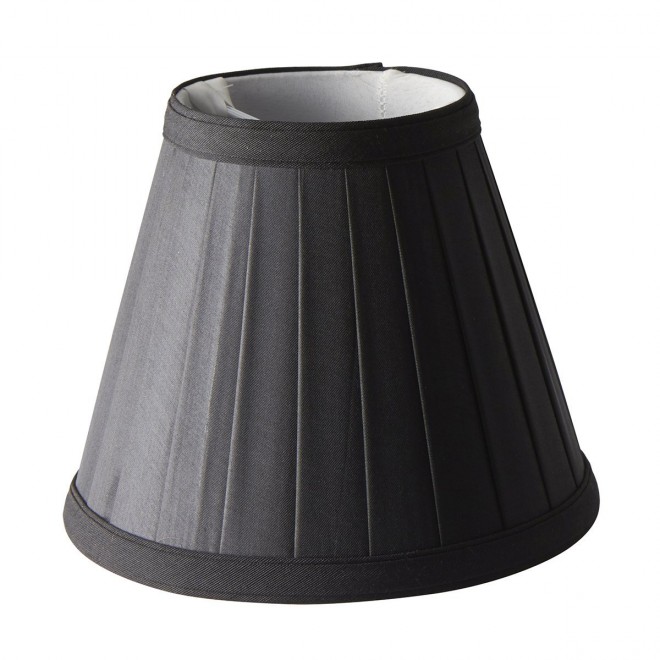 ELSTEAD LS162-BLK | Clip-Shades Elstead ernyő lámpabúra kézzel készült fekete, fehér