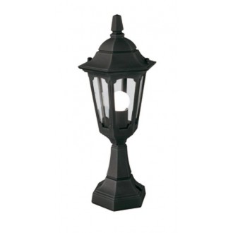 ELSTEAD PRM4-BLACK | Parish Elstead álló lámpa 45cm 1x E27 IP44 fekete, átlátszó