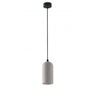 FANEUROPE I-ANDO-S10 | Ando Faneurope függeszték lámpa Luce Ambiente Design 1x E27 beton, fekete