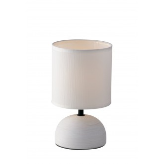 FANEUROPE I-FURORE-L BCO | Furore-FE Faneurope asztali lámpa Luce Ambiente Design 24cm kapcsoló 1x E14 fekete, fehér
