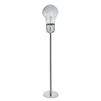 FANEUROPE I-LAMPD/PIANT | Lampadina Faneurope álló lámpa Luce Ambiente Design 165cm kapcsoló 1x E27 króm, átlátszó