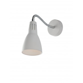 FANEUROPE I-LOGIKO-AP BCO | Logiko Faneurope fali lámpa Luce Ambiente Design flexibilis 1x E14 króm, fehér