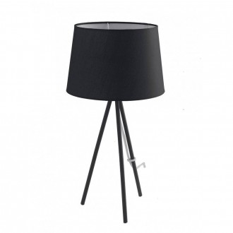 FANEUROPE I-MARILYN-L NERO | Marilyn-FE Faneurope asztali lámpa Luce Ambiente Design 58,5cm kapcsoló 1x E27 fekete, fehér