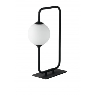 FANEUROPE I-NEUTRON-L | Neutron-FE Faneurope asztali lámpa Luce Ambiente Design 31cm kapcsoló 1x G9 fekete, opál