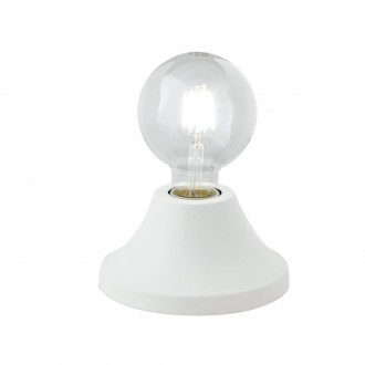 FANEUROPE I-VESEVUS-L BCO | Vesevus Faneurope asztali lámpa Luce Ambiente Design 8cm kapcsoló 1x E27 fehér