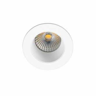 FARO 02100301 | Clear Faro beépíthető lámpa Ø70mm 70x70mm 1x LED 403lm 3000K IP65 matt fehér, áttetsző