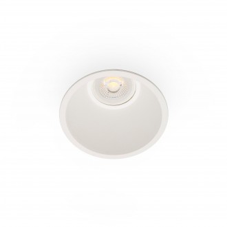 FARO 02100501 | Fresh-FA Faro beépíthető lámpa Ø90mm 90x90mm 1x GU10 matt fehér