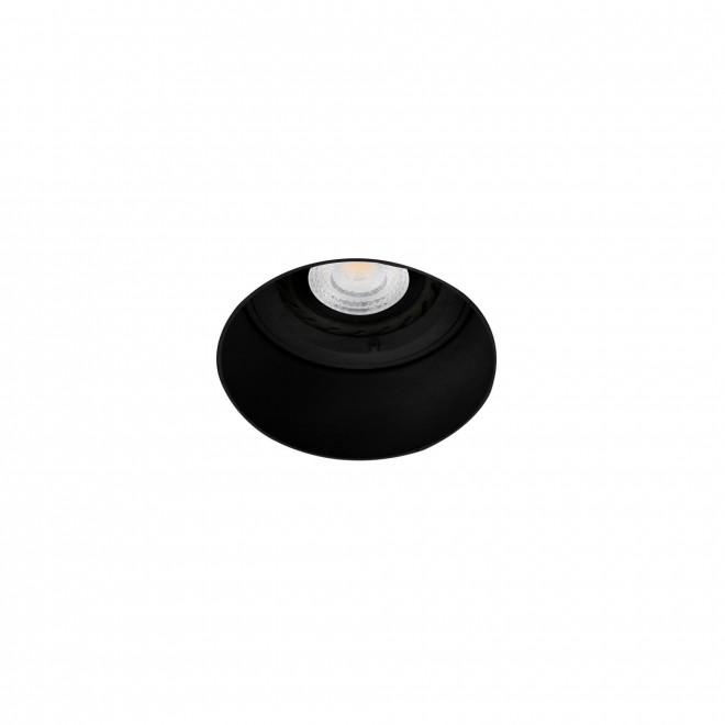 FARO 02100702 | Fresh-FA Faro beépíthető lámpa Ø120mm 120x120mm 1x GU10 matt fekete