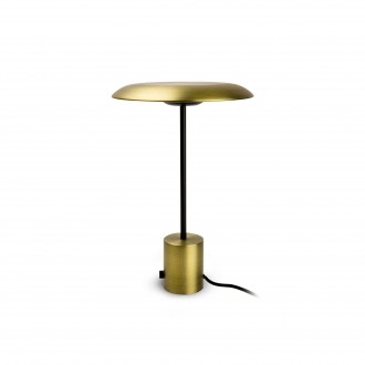 FARO 28387 | Hoshi Faro asztali lámpa 40cm 1x LED 930lm 2700K matt arany, opál
