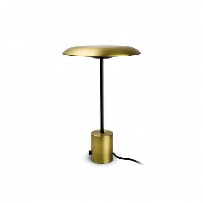 FARO 28387 | Hoshi Faro asztali lámpa 40cm 1x LED 930lm 2700K matt arany, opál