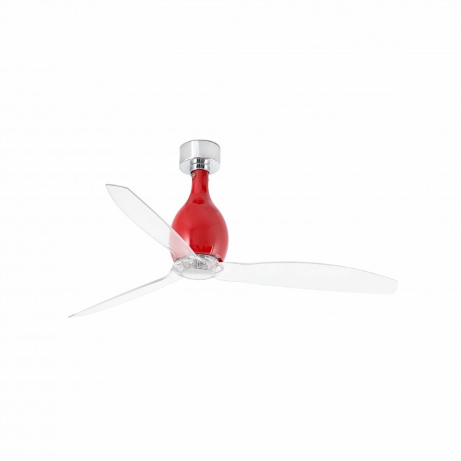 FARO 32029 | Mini-FA Faro ventilátor mennyezeti fényes piros