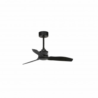 FARO 33424 | Just-Fan Faro ventilátor mennyezeti matt fekete