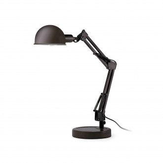 FARO 51909 | Baobab Faro asztali lámpa 49cm 1x E14 matt fekete